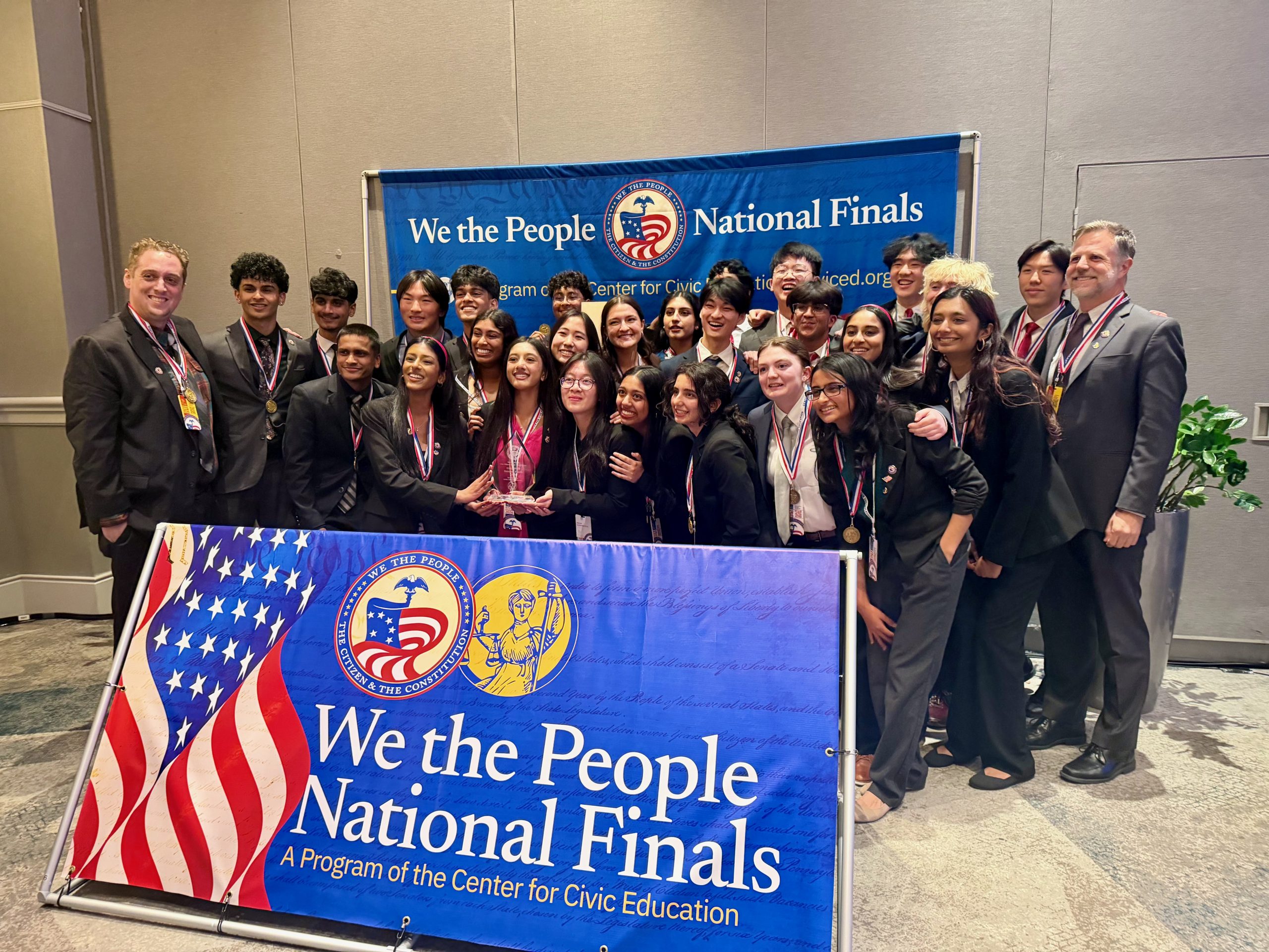 National champions: Foothill civics team wins We the People competition ...