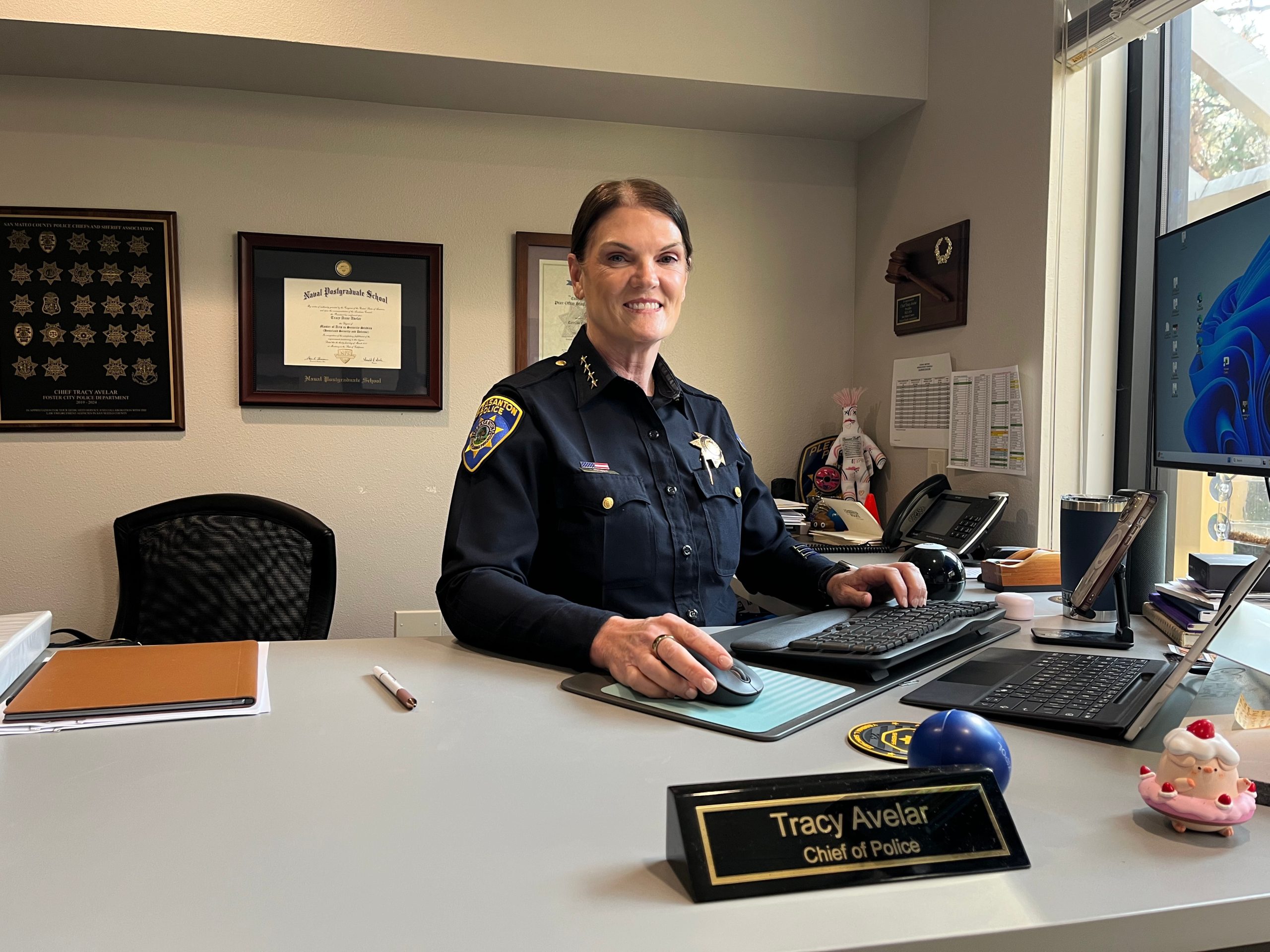 Pleasanton police chief's life and career model resilience