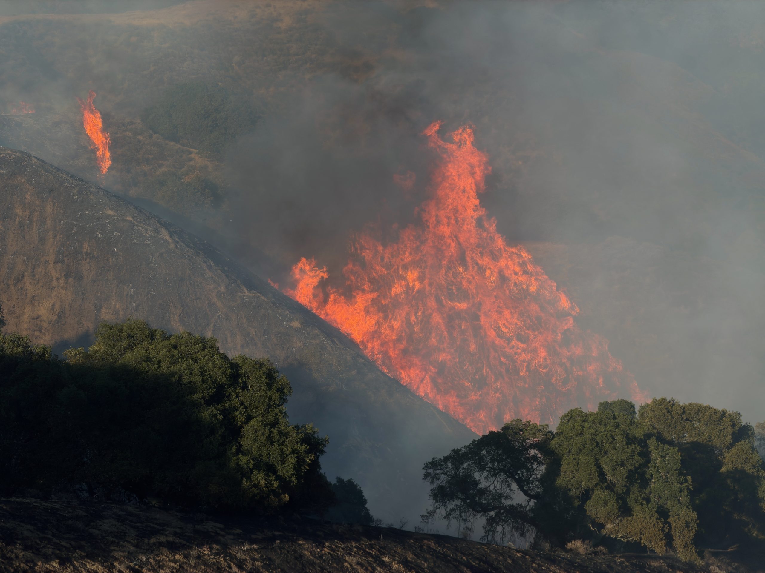 Pleasanton residents, city officials give gratitude for quick response to large wildfire